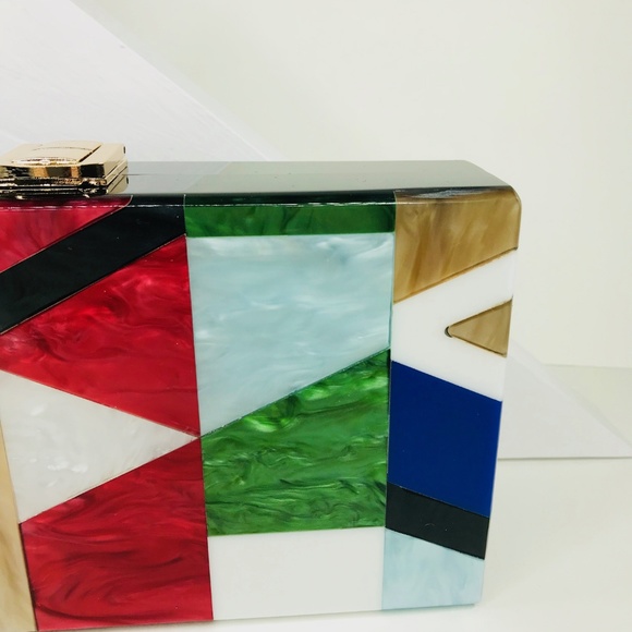 Geometric Acrylic Party Box - Picture 4 of 8